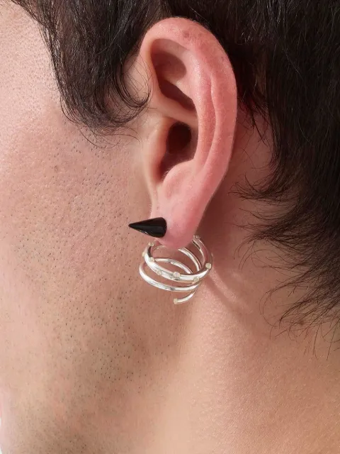 Sunnei small spiral stones ear-ring