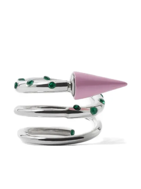 Sunnei spiral stones ear-ring