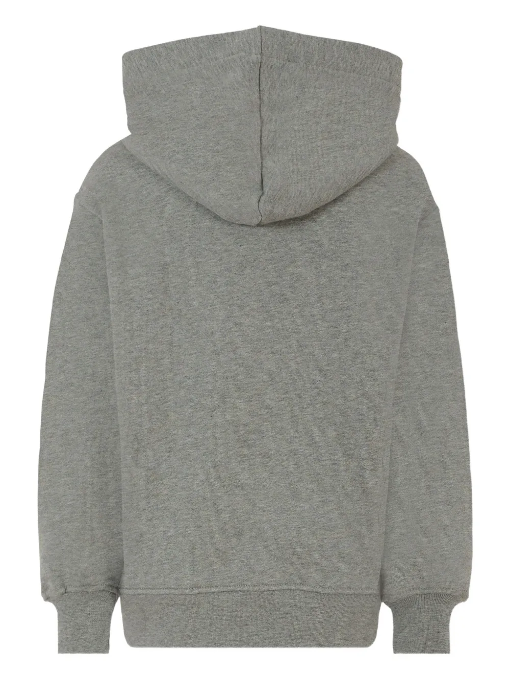 MSGM Kids logo-print hoodie Grijs