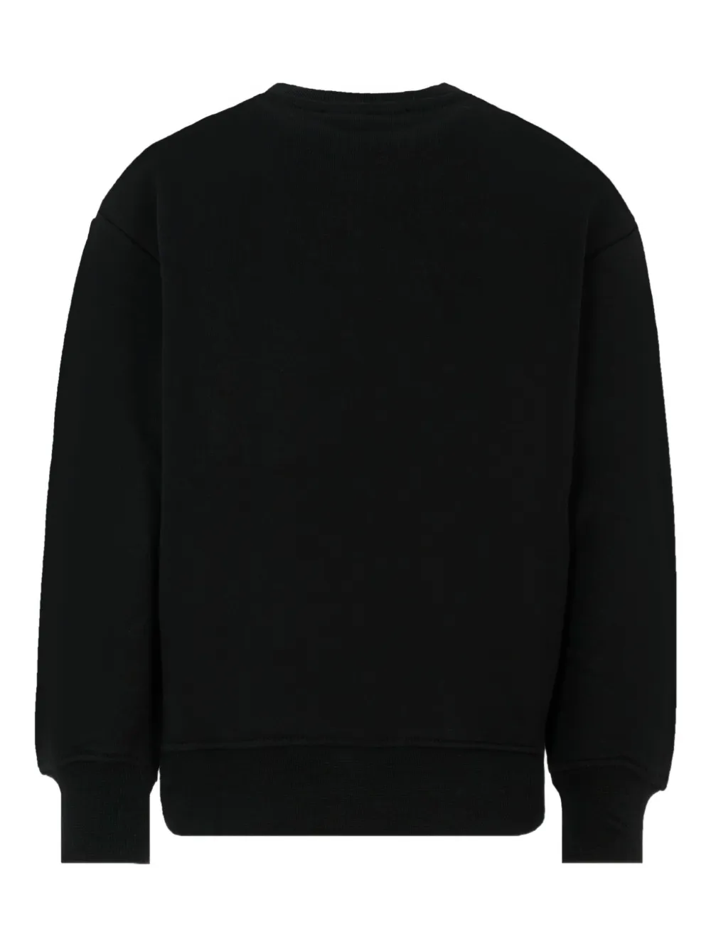 MSGM Kids Katoenen sweater met logoprint Zwart