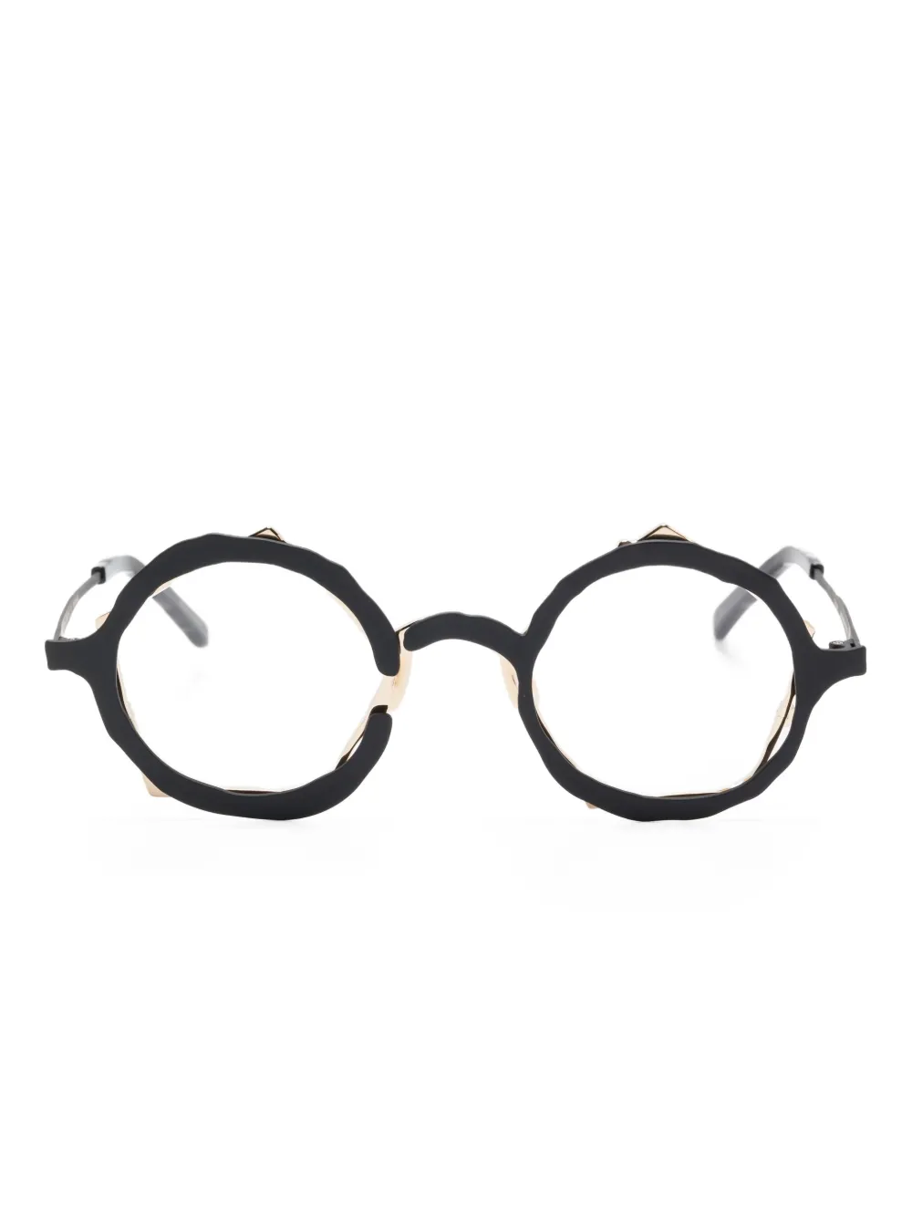 MASAHIROMARUYAMA round-frame glasses | Black | Image 1