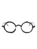 MASAHIROMARUYAMA round-frame glasses - Black