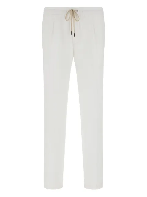 Boggi Milano City drawstring-waist trousers