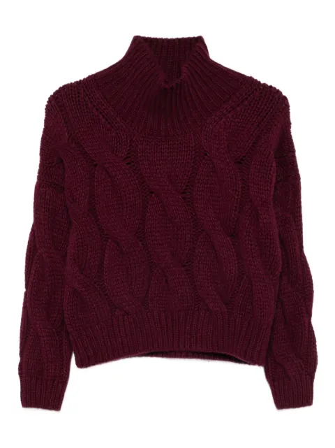 Incentive! Cashmere cable-knit turtleneck jumper