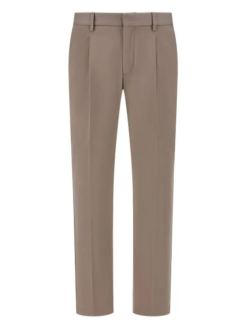 Boggi Milano pleat-detailed trousers