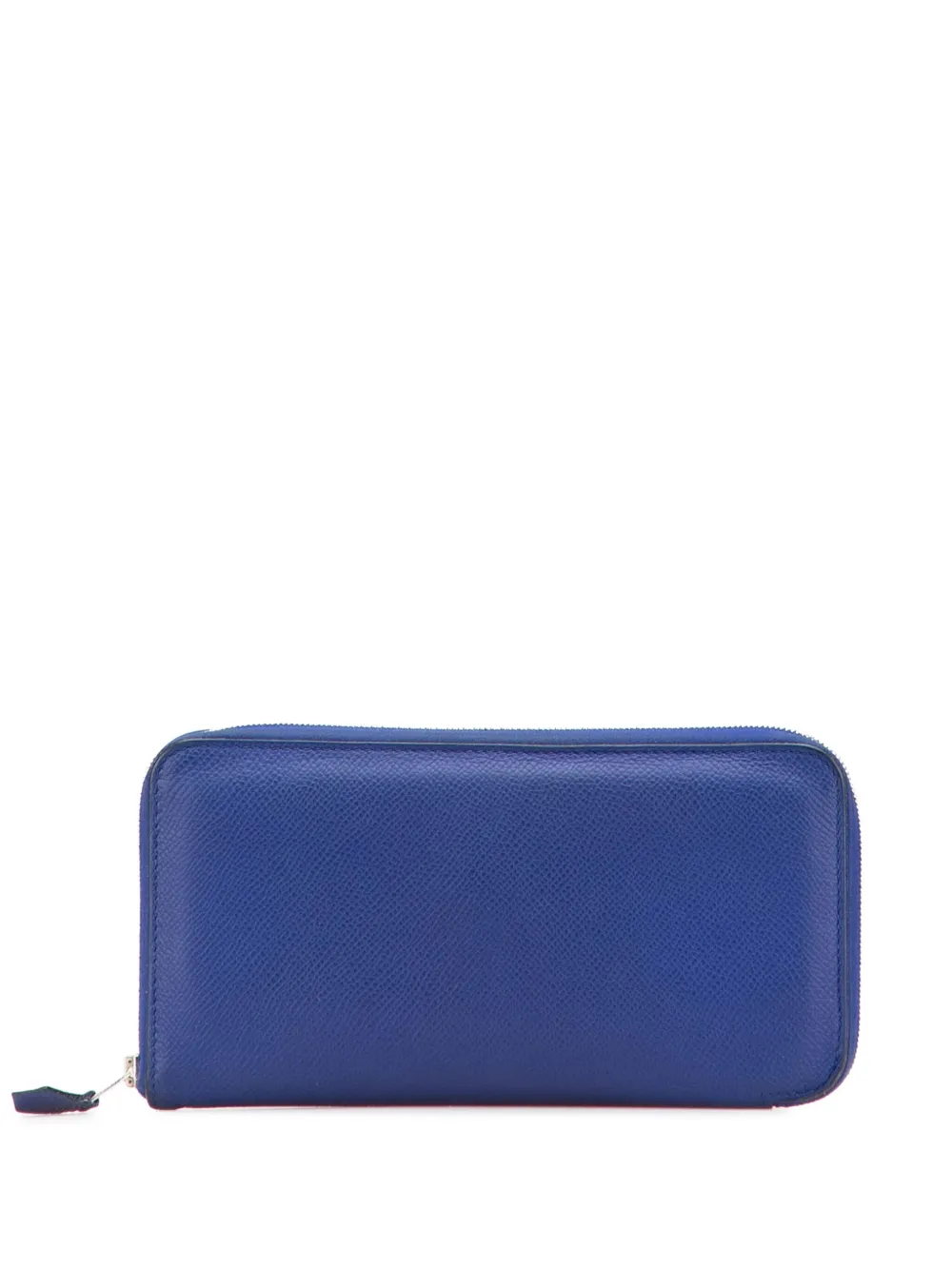 Hermès Pre-Owned 2015 Epsom Azap Classique Wallet long wallets - ブルー Hermès Pre-Owned 2015 Epsom Azap Classique Wallet long wallets - ブルー