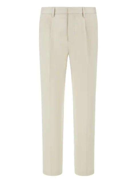 Boggi Milano dart-detail trousers