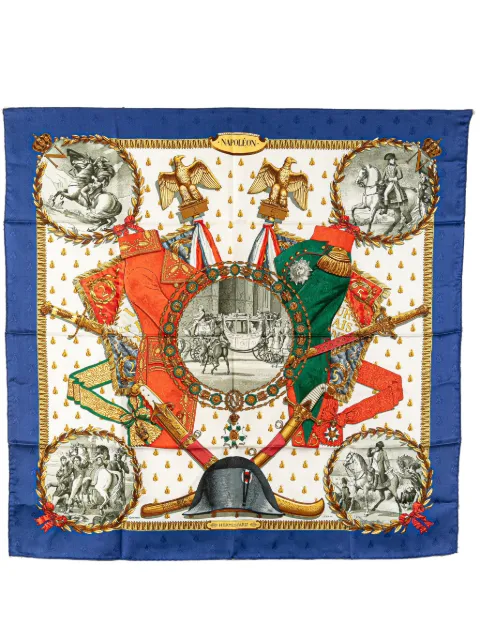 Hermès Pre-Owned 20th Century Napoleon Silk Scarf scarves
