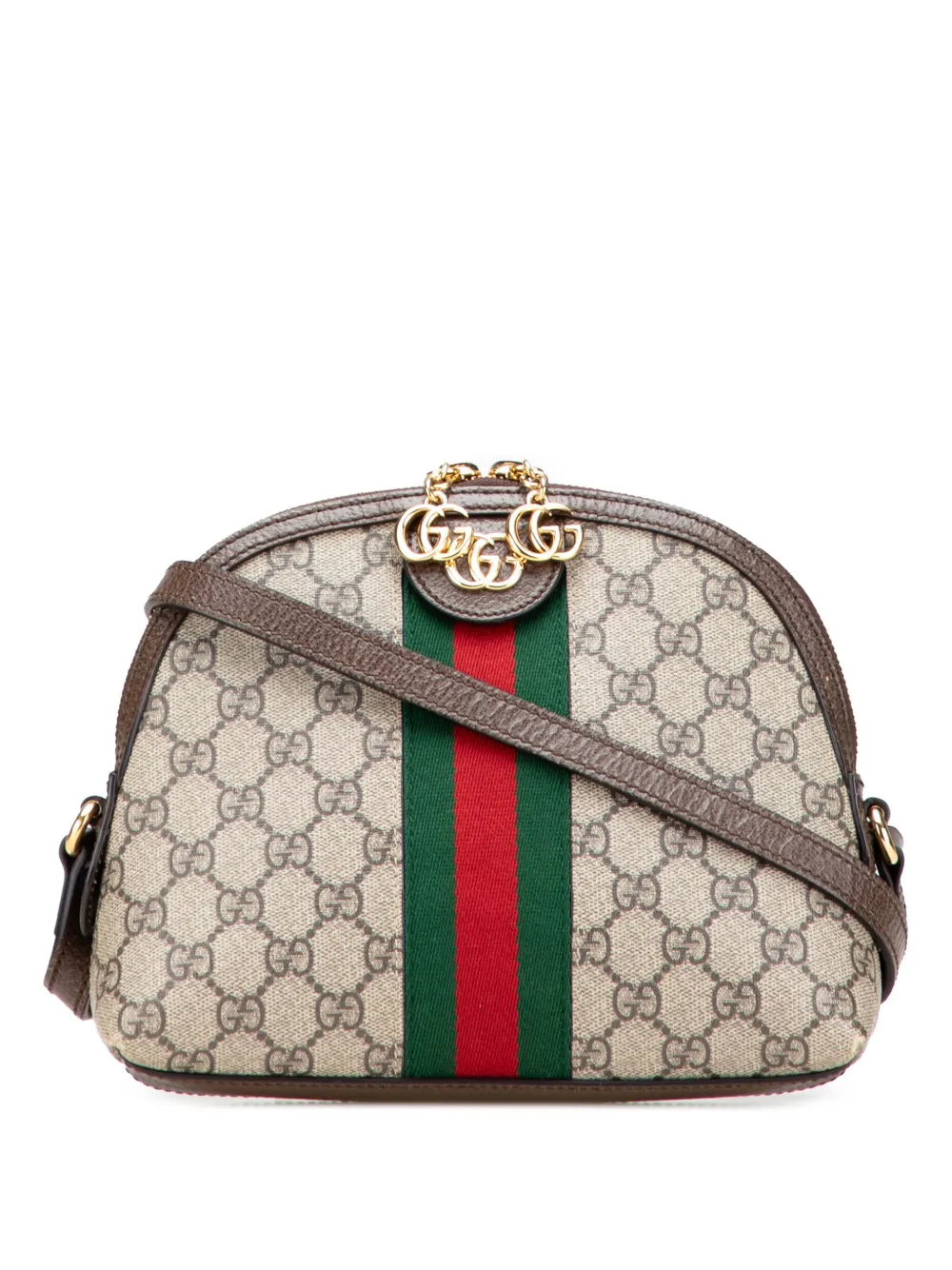 Gucci Pre-Owned 2016-2025 Small GG Supreme Ophidia Dome crossbody bag Gucci Pre-Owned 2016-2025 Small GG Supreme Ophidia Dome crossbody bag