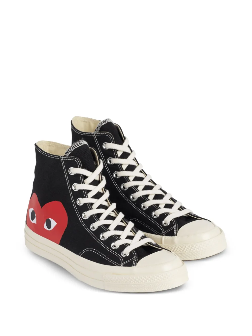 Comme Des Garçons Play x Converse Big Heart Chuck 70 sneakers Zwart