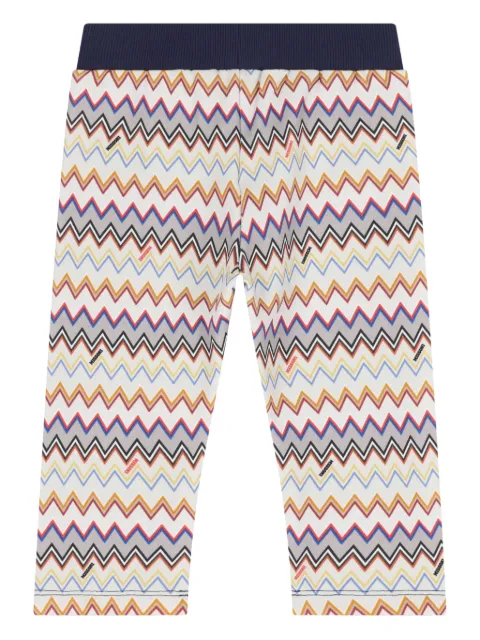 Missoni Kids Hose mit Zickzackmuster