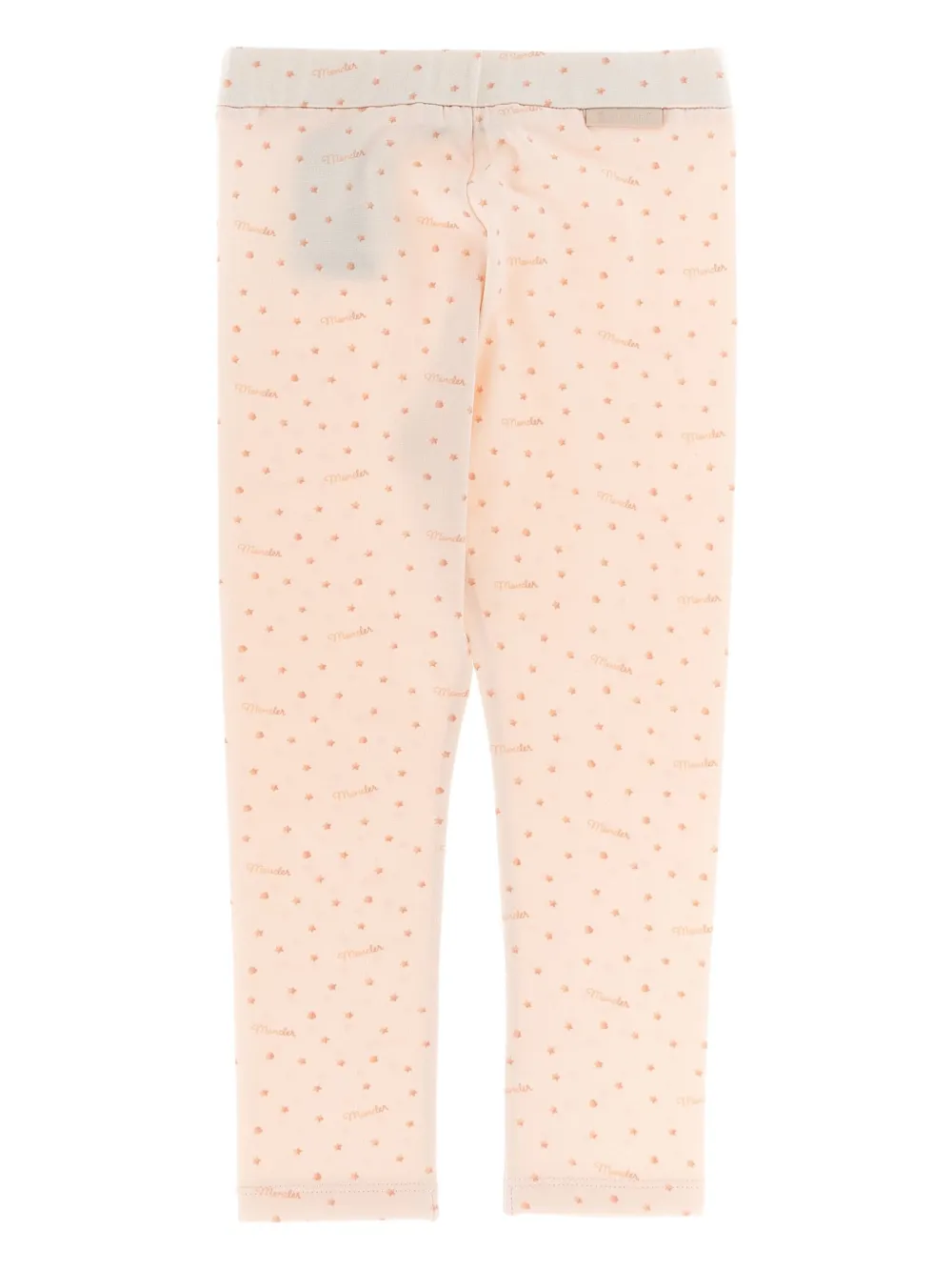 Moncler Enfant Trainingspak met logopatch en sterpatroon Roze