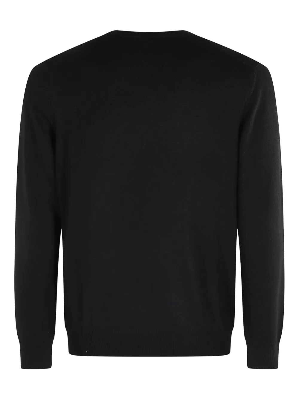 Fay virgin wool jumper - Zwart