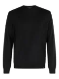 Fay virgin wool sweater - Black