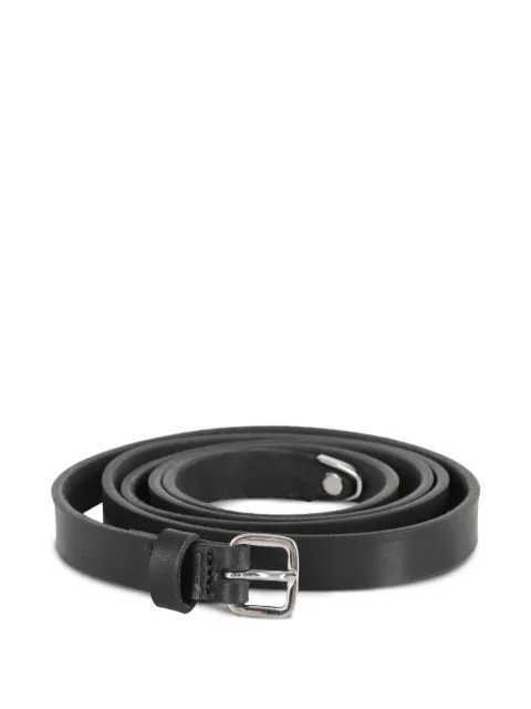 Tela leather buckle belt