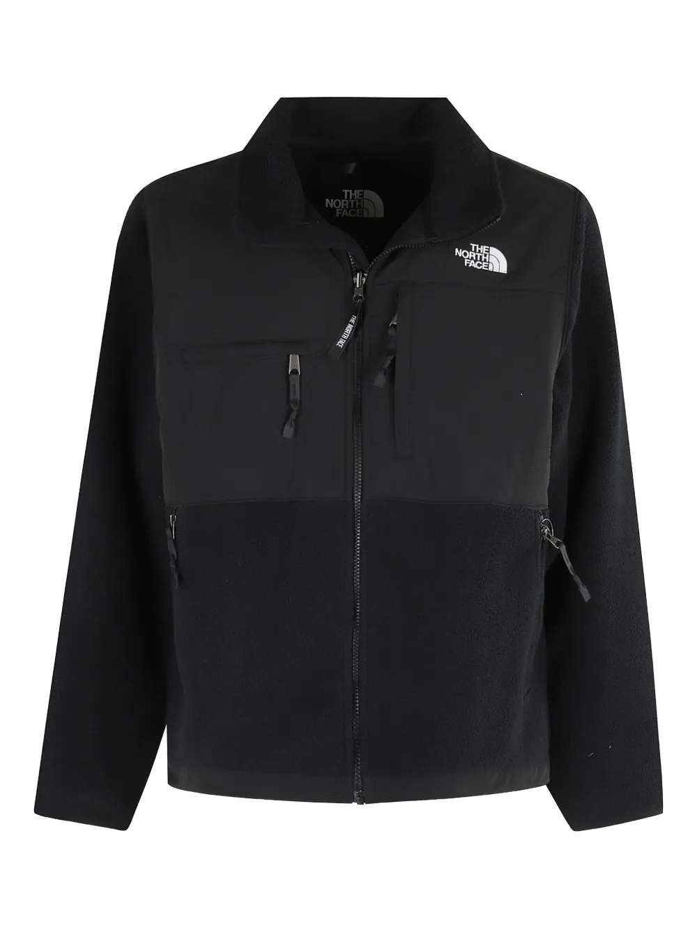 fleece panelled jacket