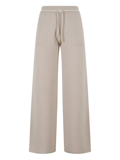 Eleventy drawstring straight trousers