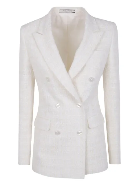 Tagliatore tweed double-breasted jacket
