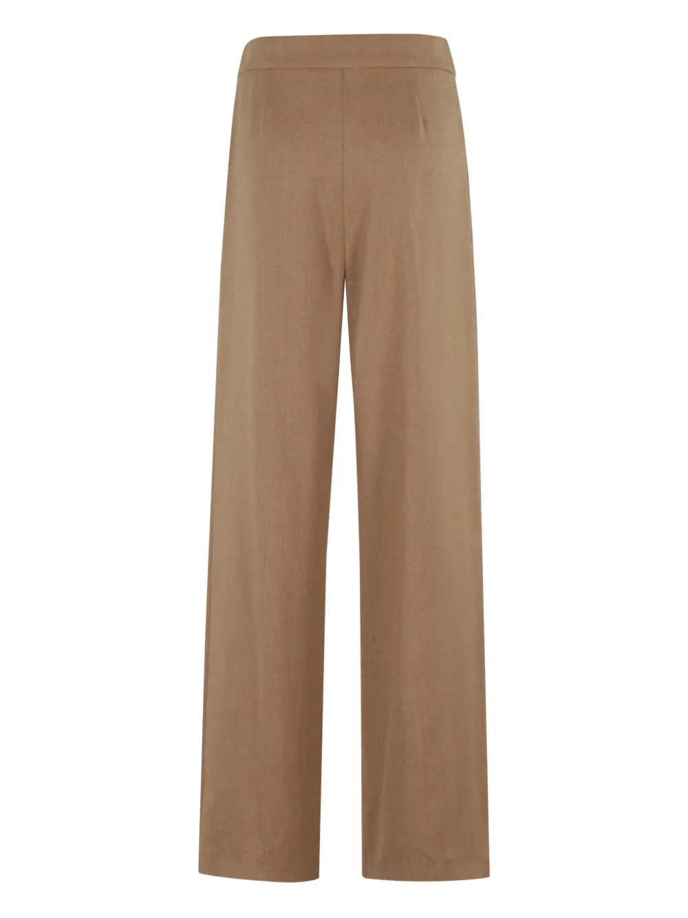 Eleventy pleated-front straight trousers - Bruin