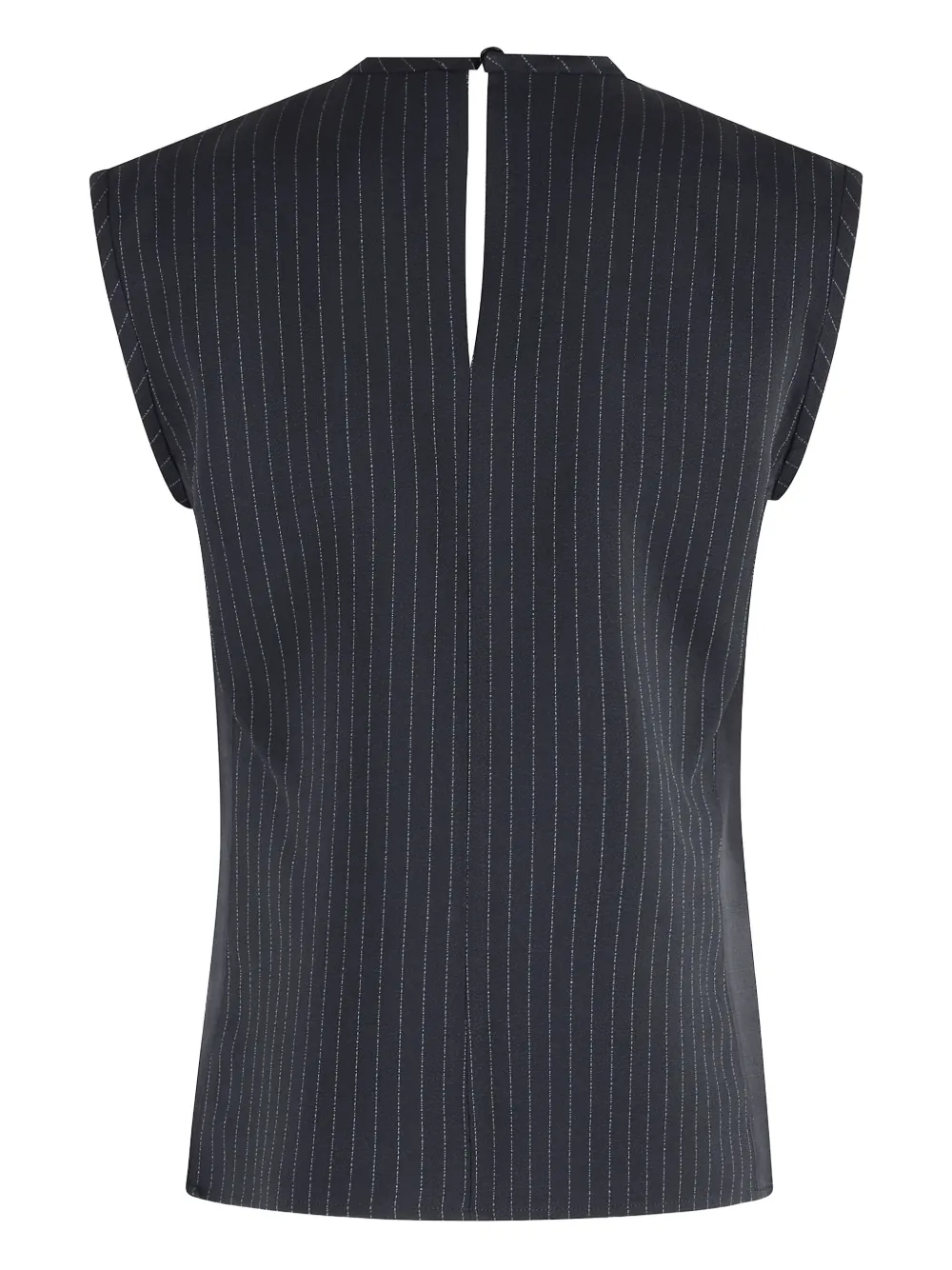 Tela stripe-pattern sleeveless top - Blauw