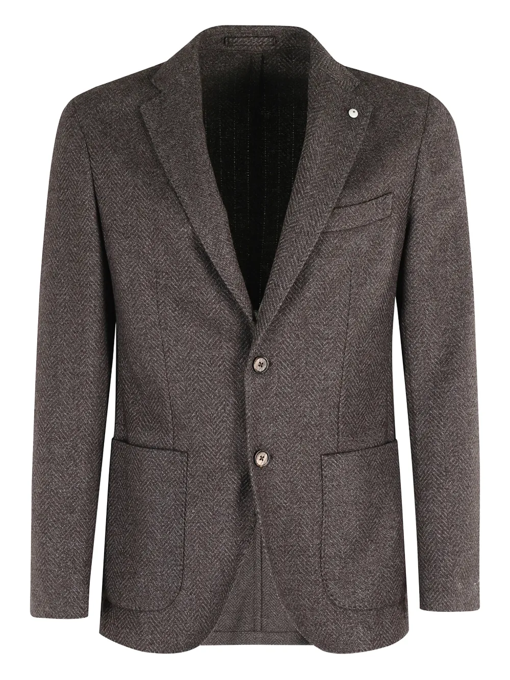 single-breasted blazer