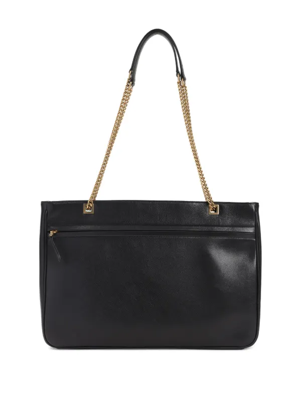 Valentino Garavani V-detail Chain Tote Bag | Black | FARFETCH NZ