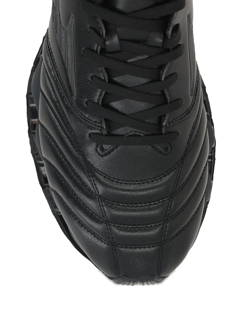 Mizuno Wave Prophecy Morelia leather low-top sneakers Black