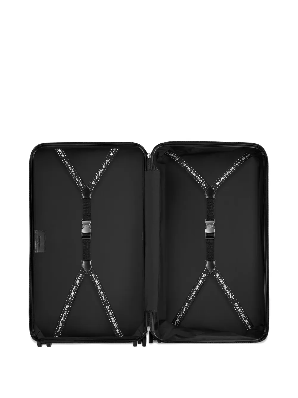 Fpm Milano X 10 Corso Como Ribbed Trolley In Black