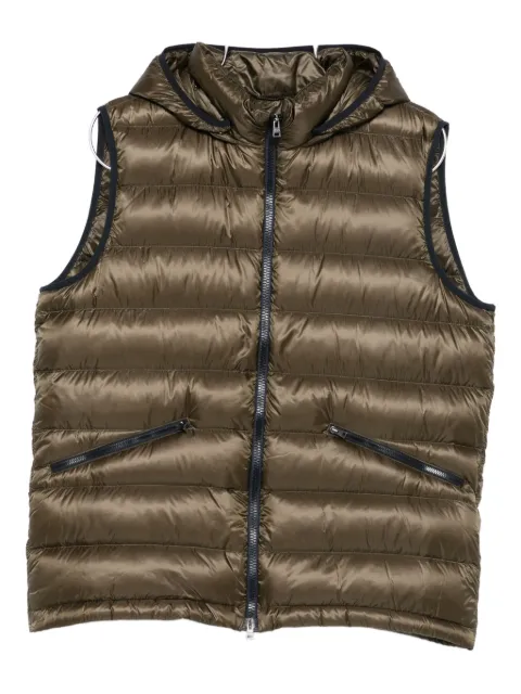 Herno chaleco capitonado con capucha
