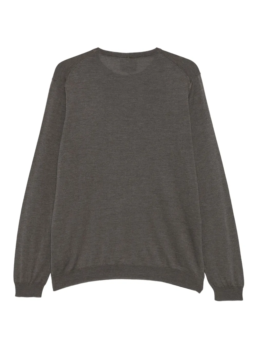 Giorgio Armani Sweater met ronde hals - Grijs