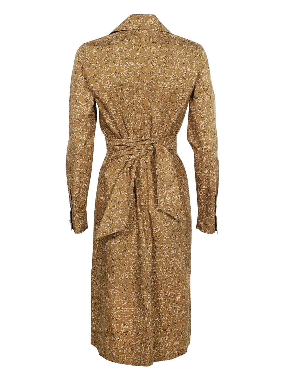 Max Mara wrap-around logo-print dress | Day Dresses | Image 2