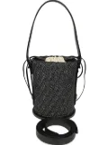 Max Mara textured drawstring bucket bag - Black