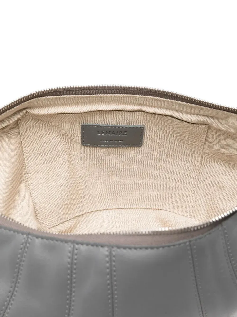 LEMAIRE Croissant medium schoudertas Grijs