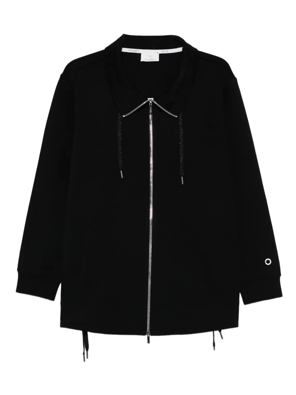Marina Rinaldi Panaria zip jacket - Nero
