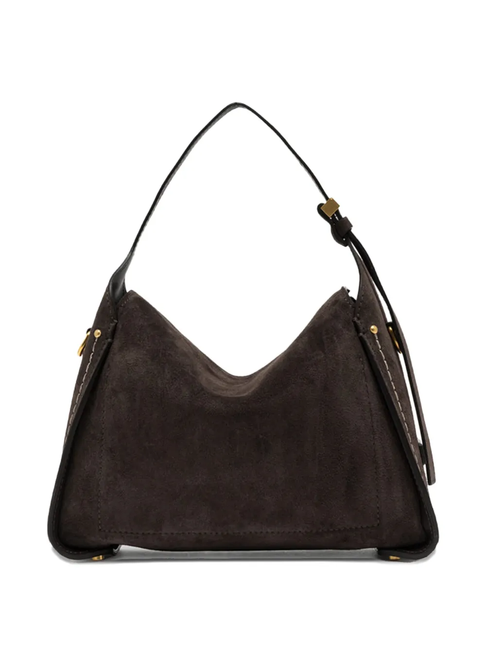 GIANNI CHIARINI Penelope suède schoudertas - Bruin