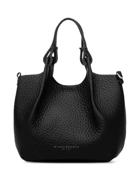 GIANNI CHIARINI small Dua textured leather shoulder bag