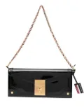Thom Browne clip-lock fastening shoulder bag - Black