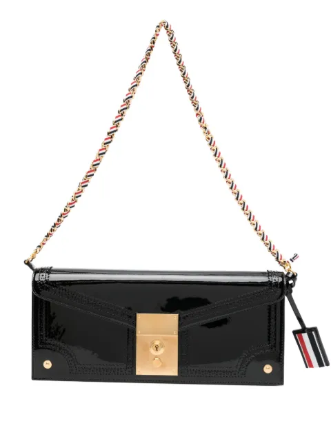 Thom Browne clip-lock fastening shoulder bag
