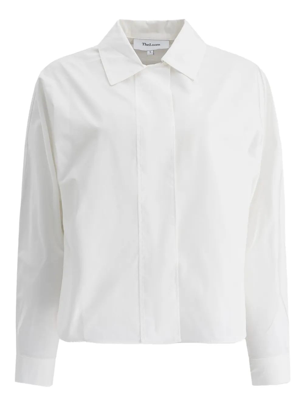 THE LOOM button-down cotton shirt - Bianco