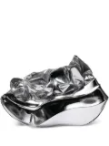 GROUNDS Orca Hankie chromed sneakers - Silver