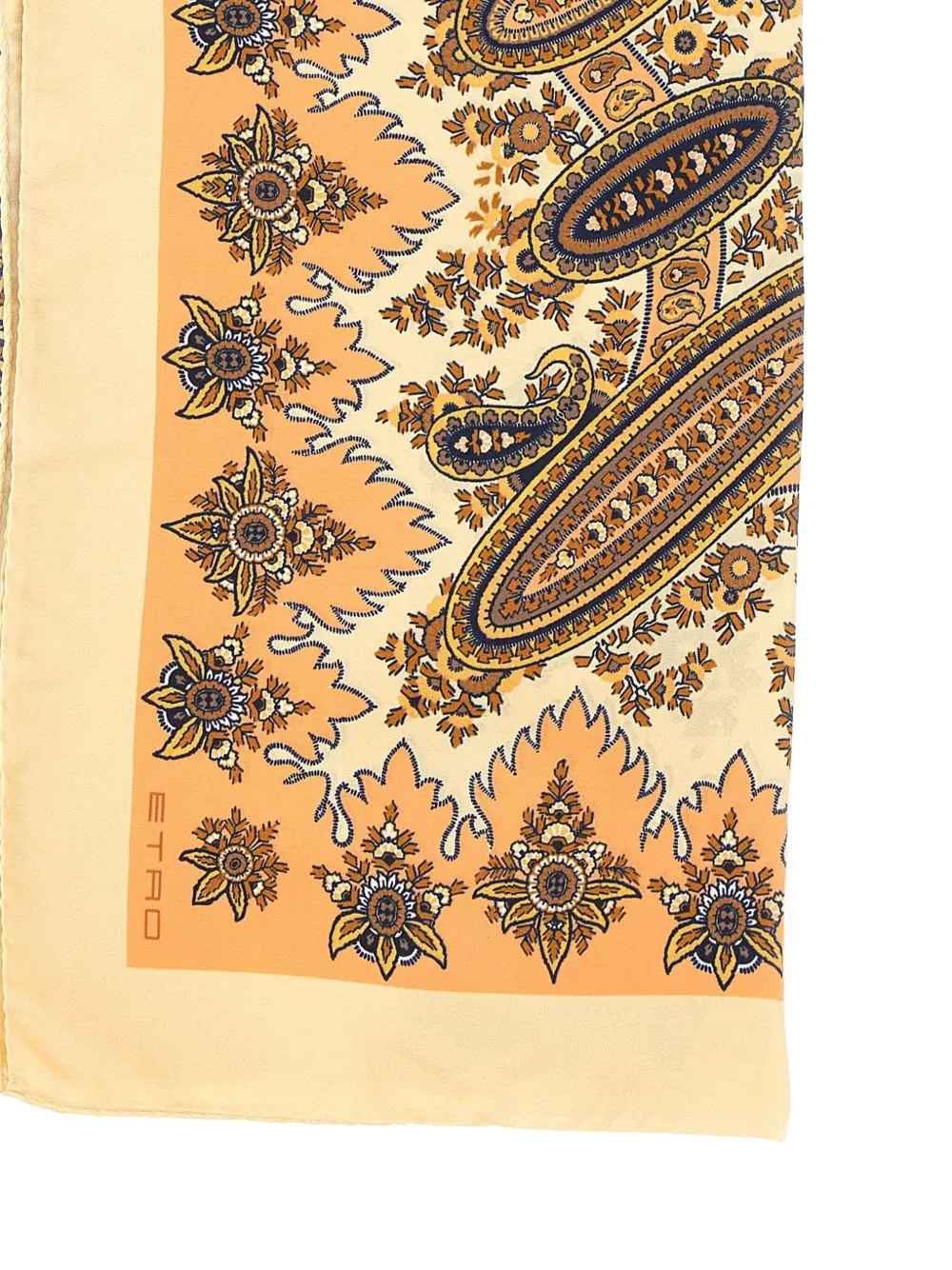 ETRO Sjaal met paisley-print Beige