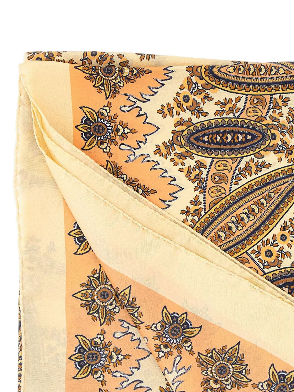 ETRO Sjaal met paisley-print Beige