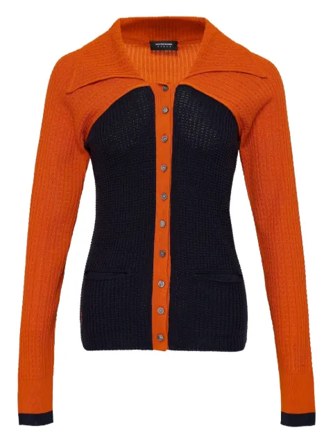Kiko Kostadinov Rover panelled cardigan