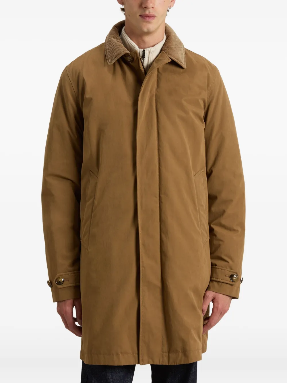 Woolrich Gewatteerd jack Bruin
