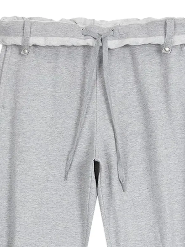 Open YY rolled-waist Cargo Trousers | Grey | FARFETCH CA