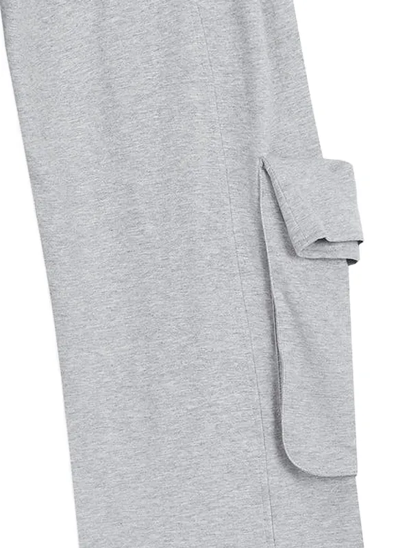 Open YY rolled-waist Cargo Trousers | Grey | FARFETCH CA