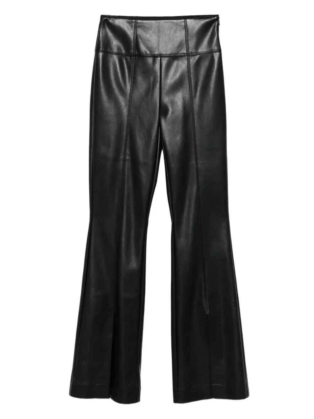 TWINSET Flared broek Zwart