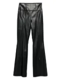 TWINSET split-leg flared trousers - Black