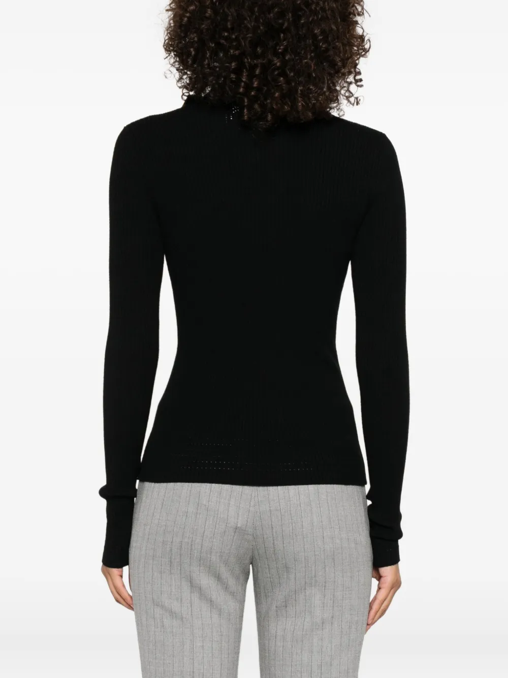 TWINSET T-shirt met lange mouwen Zwart