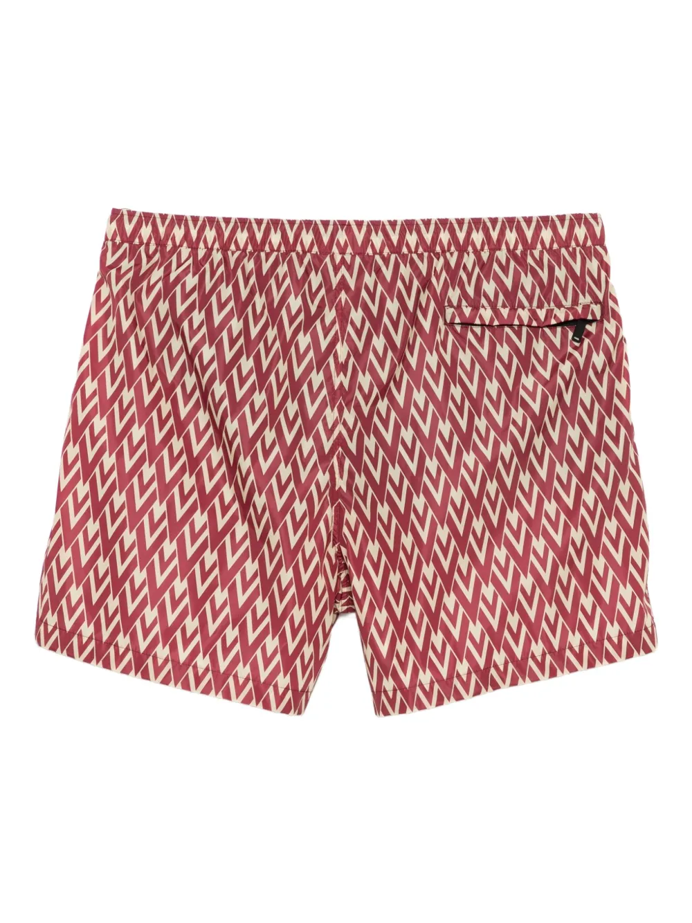 Valentino Garavani Zwembroek met optische print Rood